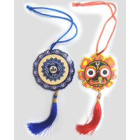 Брелок Шри Радха И Джаганнатх; Sri Radha & Jagannath Car Hanging