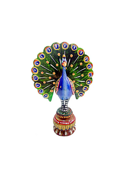 Павлин №3, алтарная статуэтка; Peacock №3, altar figurine