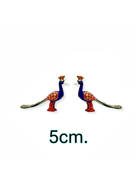 Павлинчики алтарные, 5 см; PEACOCK METAL (5cm.)
