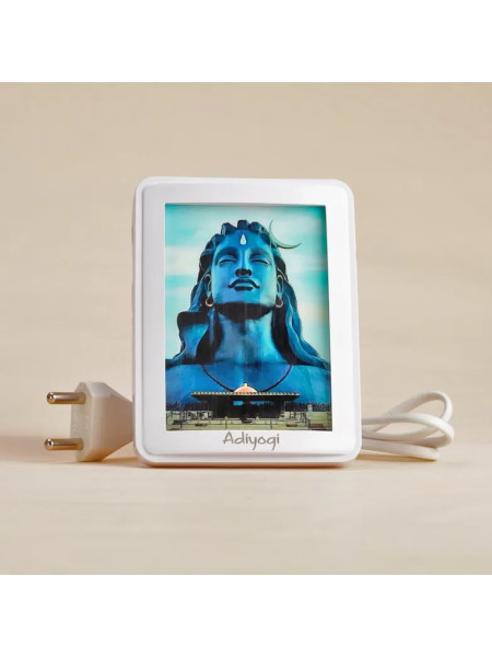 Шкатулка для песнопений Адийоги и ночник — стандартный, Иша Лайф; Adiyogi Chant Box & Night Lamp - Regular, Isha Life