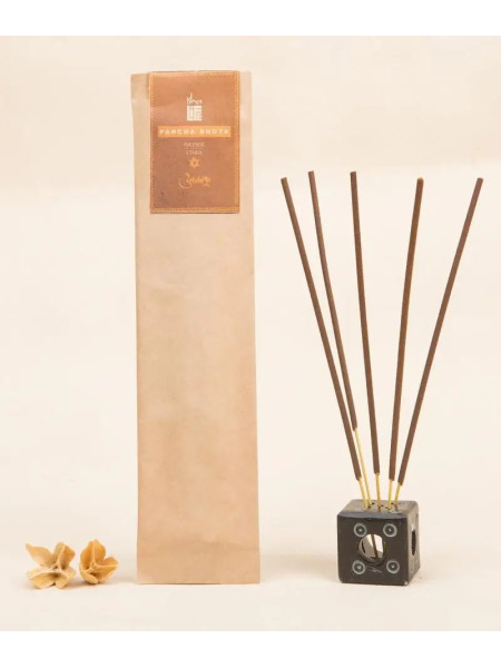 Благовония палочки "Акаша", натуральные травяные, 10 шт., Иша Лайф; Aakash Incense/Agarbatti  (Pack of 10 pc), Isha Life