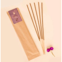 Благовония из лаванды, натуральный травяные, 10 шт., Иша Лайф; Hand rolled Lavender Incense/Agarbatti (Pack of 10 Sticks), Isha Life