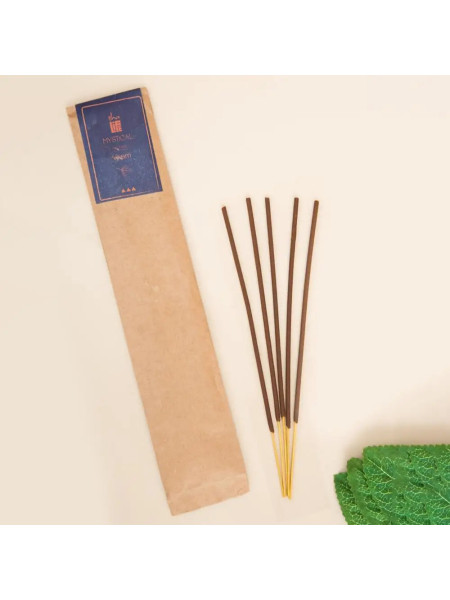 Благовония палочки "Вильвам", натуральные травяные, 10 шт., Иша Лайф; Vilvam Incense/Agarbatti  (Pack of 10 pc), Isha Life