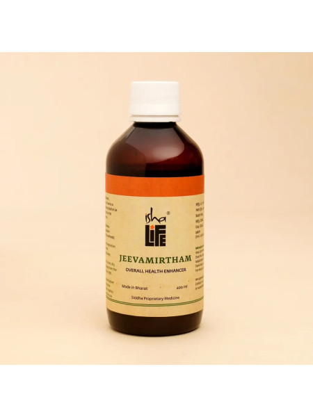 Сироп Дживамиртха, для сил и энергии, 200 мл, Иша Лайф; Jeevamirtham, 200 ml, Isha Life