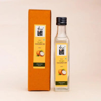 Кокосовое масло первого отжима, холодного отжима, 250 мл, Иша Лайф; Virgin coconut oil, Traditionally cold-pressed, 250ml, Isha Life