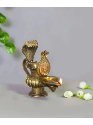 Лампа Линга Бхайрави с ложкой, Иша Лайф; Linga Bhairavi Lamp with Spoon, Isha Life