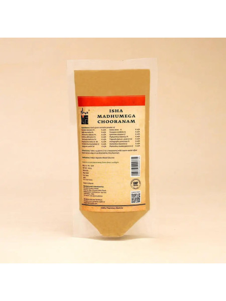 Мадхумега чурна, при диабете, 100 г, Иша Лайф; Madhumega Chooranam, 100 g, Isha Life