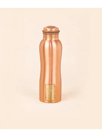 Медная бутылка Isha Life 950 мл: Оригинал с логотипом