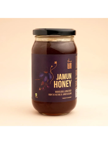 Мед "Ямуна",  500 г, Иша Лайф; Jamun Honey 500 gm, Isha Life
