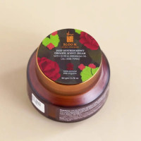 Ночной крем с маслом розы и герани (для всех типов кожи), 50 г, Иша Лайф; Deep Nourishment Night Cream with rose & geranium oil - 50gm, Isha Life