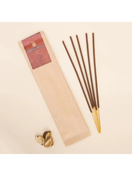 Благовония палочки "Огонь", натуральные травяные, 10 шт., Иша Лайф; Fire Incense/Agarbatti  (Pack of 10 pc), Isha Life