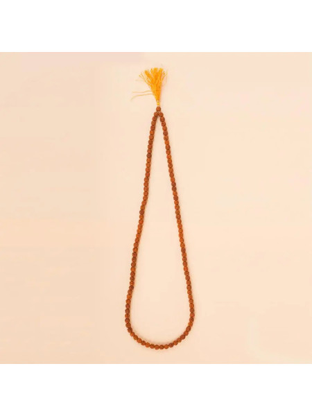 Рудракша Мала Иша Панчамукхи (пятиликая), 5 мм, Иша Лайф; Rudraksha Mala Isha Panchamukhi (five-faced), 5 mm, Isha Life