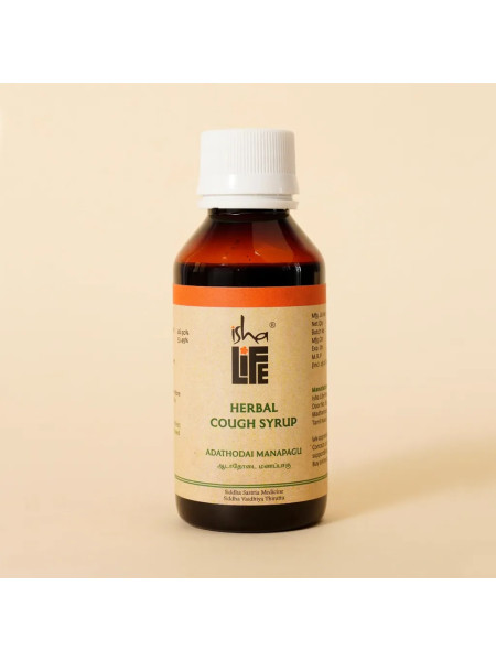 Сироп от кашля, 100 мл, Иша Лайф; Adathodai Manapagu (Cough Syrup), 100 ml, Isha Life