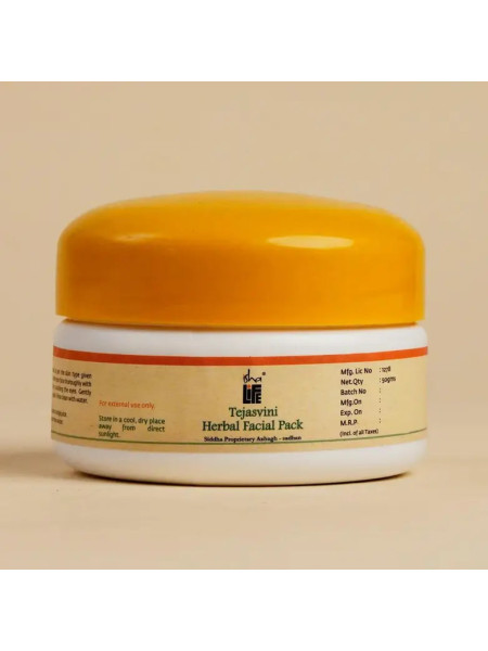 Маска для лица травяная Теджасвини, 50 г, Иша Лайф; Tejasvini Herbal Face Pack, 50 g, Isha Life