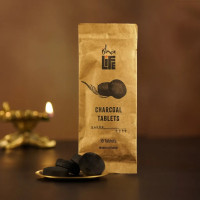 Угольные таблетки для Самбрани/Дхупа, Иша Лайф; Charcoal Tablets for Sambrani/Dhoop, Isha Life