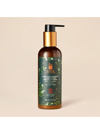 Шампунь Иша Лайф с Брингараджем и Хной: Питание и Защита для Волос, 200мл