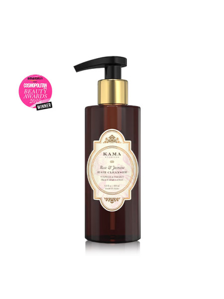 Кондиционер для волос «Роза и жасмин», 200 мл, Кама Аюрведа; Rose & Jasmine Hair Conditioner, 200 ml, Kama Ayurveda