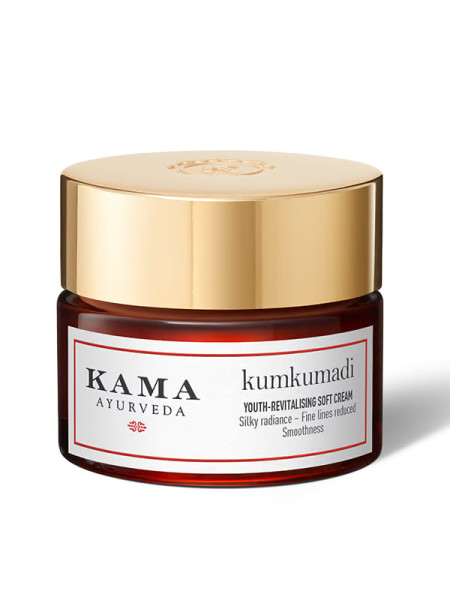 Кумкумади легкий крем для лица, 15 мл, Кама Аюрведа; Kumkumadi Youth-Revitalising Soft Cream, 15 ml, Kama Ayurveda