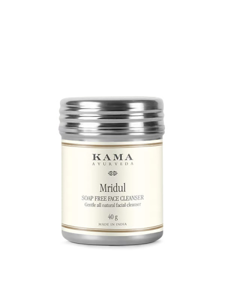 Очищающее средство для лица Мридул без мыла, 40 г, Кама Аюрведа; Mridul Soap Free Face Cleanser, 40 g, Kama Ayurveda