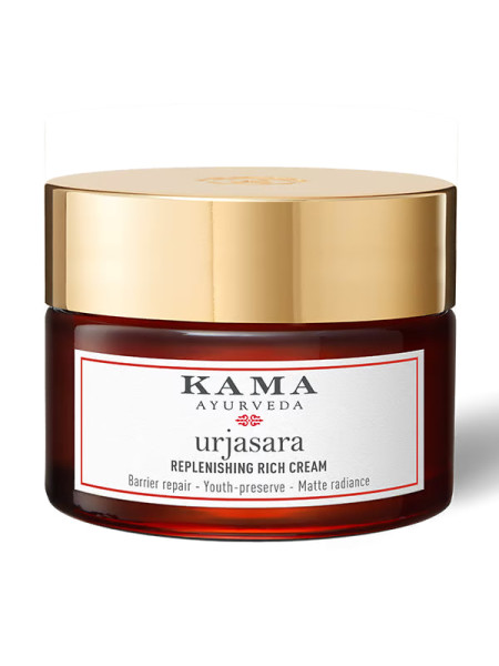 Питательный и восстанавливающий крем Урджасара, 30 мл, Кама Аюрведа; Urjasara Nourish & Replenishing Rich Cream, 30 ml, Kama Ayurveda
