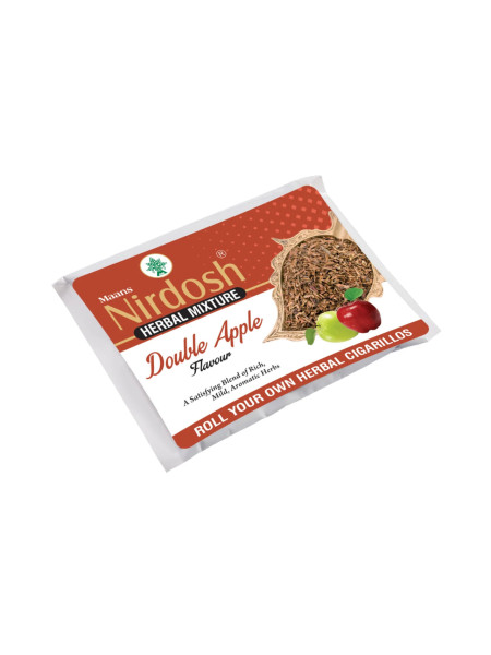 Травяная смесь, двойное яблоко, 50 г, Нирдош; Double Apple – Herbal Raw Mixtures, 50 g