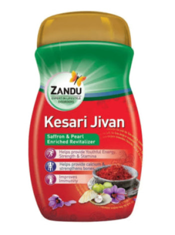 Чаванпраш Кесари Живан Zandu: 900 г иммунитета и энергии