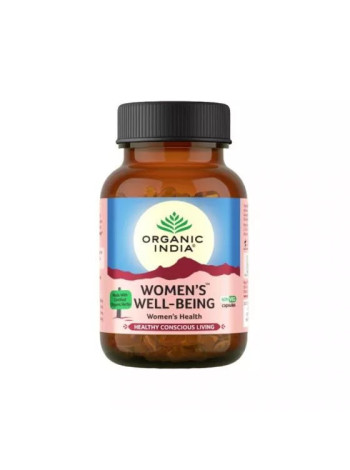 Вуменс Вел Биинг от Organic India: 60 капсул для женского здоровья