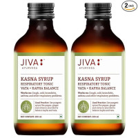 Касна сироп, от кашля,  200 мл - 2 упаковки, Джива Аюрведа; Kasna syrup, 200 ml - 2 packs, Jiva Ayurveda
