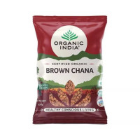Коричневый нут, 500 г, Органик Индия; Brown Chickpeas, 500g, Organic India