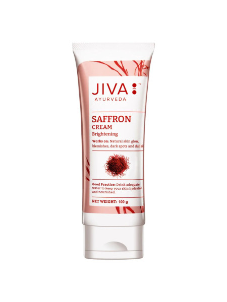 Крем с шафраном, 100 г, Джива Аюрведа; Saffron cream, 100 g, Jiva Ayurveda
