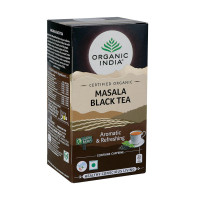 Масала черный чай, 25 пакетиков, Органик Индия; Masala Black Tea, 25 bags, Organic India
