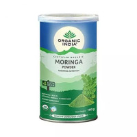 Моринга, витамины и минералы, 100 г, Органик Индия; Moringa, 100 g, Organic India