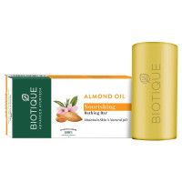 Питательное мыло с миндальным маслом, проивзодитель "Биотик", 150 г; Almond Oil Nourishing Body Soap, 150 g, Biotique