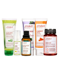 Набор косметики для сухой кожи, Джива Аюрведа; Dry Skin Combo, Jiva Ayurveda