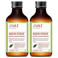 Ним сироп, 200 мл - 2 упаковки, Джива Аюрведа; Neem syrup, 200 ml - 2 packs, Jiva Ayurveda