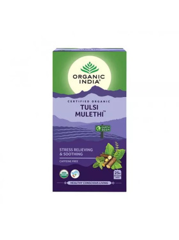 Тулси с лакрицей: 25 пакетиков органического чая Organic India