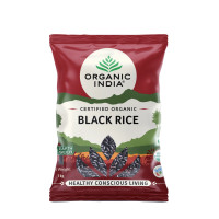 Черный рис, 1 кг, Органик Индия; Black Rice, 1 kg, Organic India
