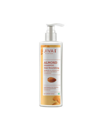 Шампунь натуральный с миндалем, 200 мл, от Jiva Ayurveda, Almond Shampoo, 200 ml, Jiva Ayurveda Шампунь натуральный с миндалем, 200 мл, от Jiva Ayurveda, Almond Shampoo, 200 ml, Jiva Ayurveda