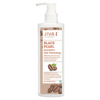 Натуральный шампунь с жемчугом для объема волос, 200 мл, Jiva Ayurveda; Black Pearl Shampoo, 200 ml, Jiva Ayurveda