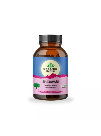 Шатавари Organic India: 180 капсул для женского здоровья