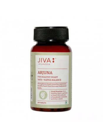 Арджуна, 120 таблеток, проивзодитель "Джива Аюрведа"; Arjuna 120 Tablet, Jiva 