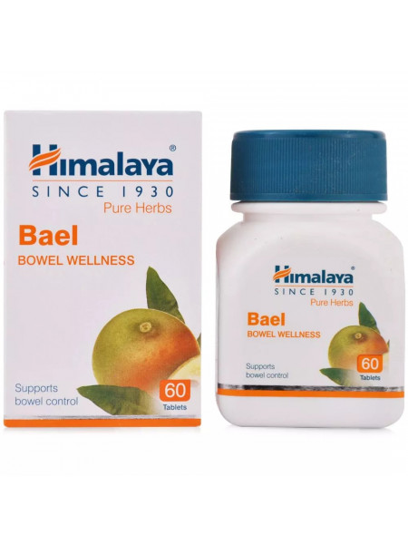 Баэль, улучшение пищеварения, 60 таб., Хималая; Bael Himalaya, 60 tab