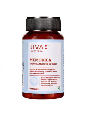 Меморика, 120 таблеток, производитель Джива Аюрведа; Jiva Memorica 120 Tablet
