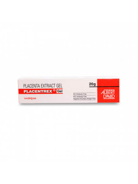 Плацентракс гель, 0,1%, для омоложения; Placentrex Gel, 20 g, Albert David Ltd