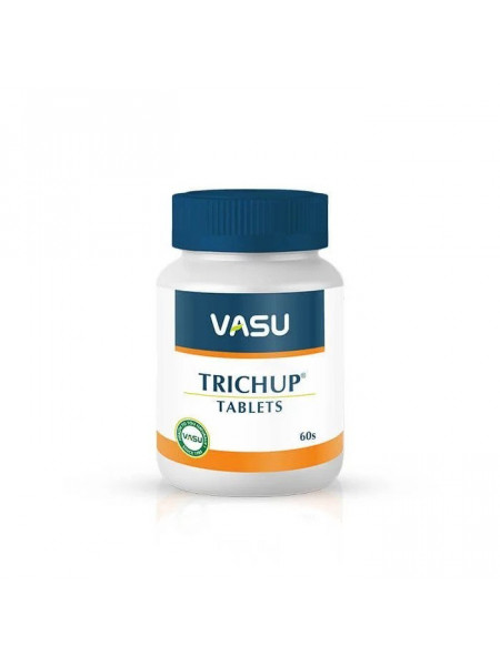 Таблетки для роста волос Тричуп, 60 таб., производитель "Васу"; Tablets Trichup, 60 tablets, "Vasu"