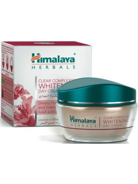 Осветляющий дневной крем, 50 г, производитель "Хималая", Whitening Day Cream, 50 g, Himalaya