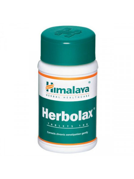 Херболакс: очищение кишечника, 100 таб., производитель "Хималая", Herbolax, 100 tabs., Himalaya