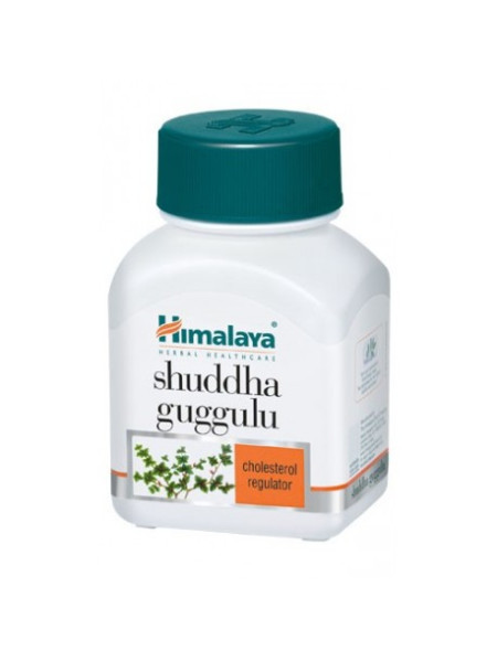 Шуддха Гуггулу: для обмена веществ, 60 таб., производитель "Хималая", Shuddha Guggulu, 60 tabs., Himalaya