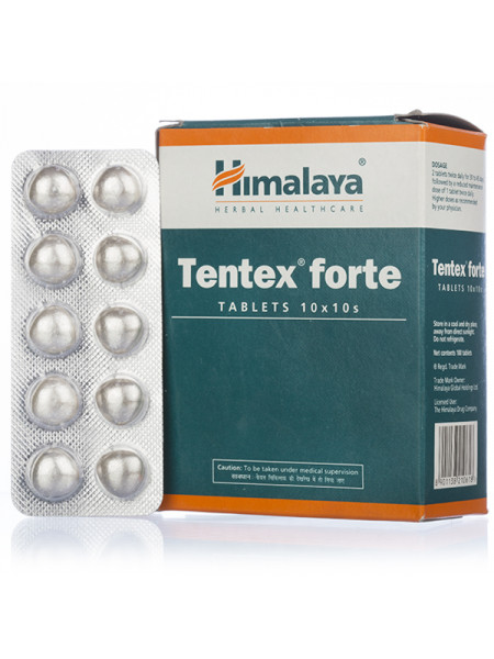 Тантекс Форте: мужское здоровье, 100 таб., производитель "Хималая", Tentex Forte, 100 tabs., Himalaya