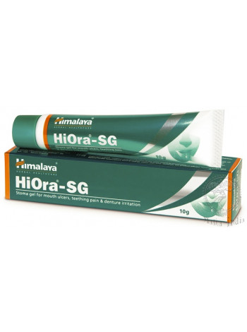 Стоматологический фитогель Хиора-СГ, 10 г, производитель "Хималая", Hiora-SG, 10 g, Himalaya